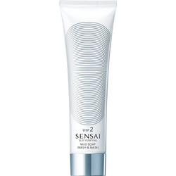 Kanebo Sensai Silky Purifying Step 2 Mud Soap Κρεμώδης Μάσκα Προσώπου για Καθαρισμό με Άργιλο 125ml
