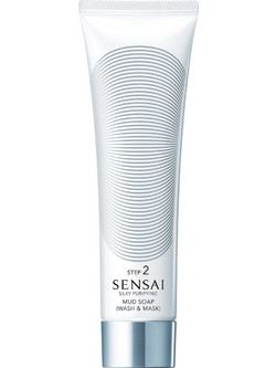 Kanebo Sensai Silky Purifying Step 2 Mud Soap Κρεμώδης Μάσκα Προσώπου για Καθαρισμό με Άργιλο 125ml
