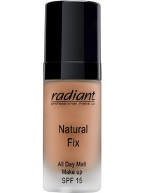 Radiant Natural Fix All Day Matt 09 Tofee Liquid Make Up SPF15 30ml