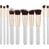 Tools For Beauty Kabuki Makeup White Σετ Πινέλα Μακιγιάζ 10τμχ