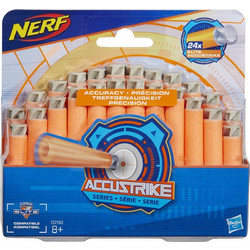 Hasbro Nerf N-Strike Elite AccuStrike Series Refill Pack 24 Darts Σφαίρες Εκτοξευτή για 8+ Ετών