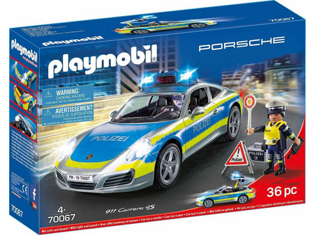 Playmobil City Action Porsche 911 Carrera 4S Αστυνομικό όχημα για 4+ Ετών 70067