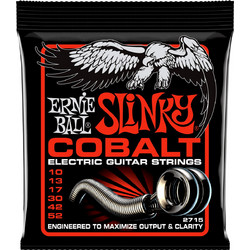Ernie Ball 2715 Σετ 6 Χορδές Ηλεκτρικής Κιθάρας Cobalt 10-52" Mixed Tension