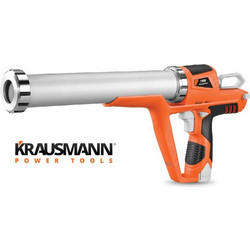 ΠΙΣΤΟΛΙ ΣΙΛΙΚΟΝΗΣ 300/600ML 12V Επαναφορτιζόμενo KRAUSMANN