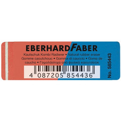 Eberhard Faber Γόμα Μπλε-Κόκκινη (5443)