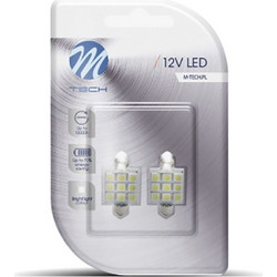 M-tech C5W / C10W Premium LED 12V 1,44W 2τμχ