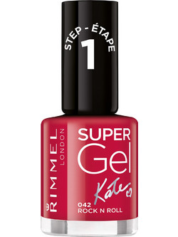 Rimmel London Super Gel By Kate 042 Rock N Roll Gloss Βερνίκι Νυχιών Μακράς Διαρκείας 12ml