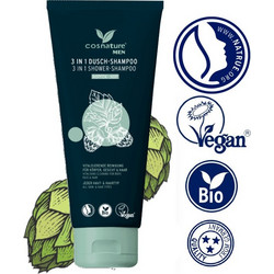 Cosnature 3 In 1 Shampoo For Men 200ml