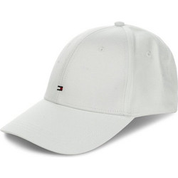 Tommy Hilfiger Classic Καπέλο Jockey Υφασμάτινο Λευκό E367895041-100