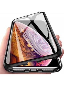 Μαγνητική Μεταλλική Θήκη - Detachable Metal Frame για Huawei Mate 30 Lite - Μαύρη (200-104-533)
