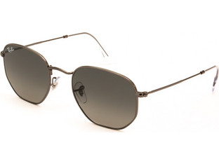 Ray-Ban RB3548N 004/71 Ανδρικά Γυαλιά Ηλίου Πολυγωνικά Μεταλλικά Χρυσά με Μαύρο Degradee Φακό