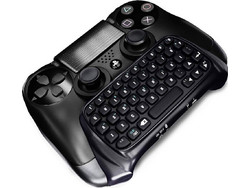 STOGA Bluetooth Mini Wireless Keyboard for PS4 Controller Chatpad - KeyPad for Playstation 4
