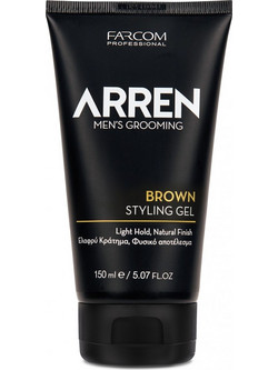 Arren Brown Styling Gel Μαλλιών Ανδρικό με Χρώμα 150ml