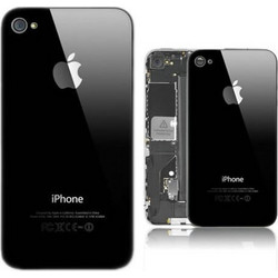 Πίσω καπάκι για iPhone 4s Μαύρο Back Cover