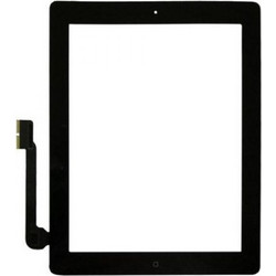 iPad 3 Full Digitizer Οθόνη αφής μαύρο (με Home Button/IC/3M Tapes)