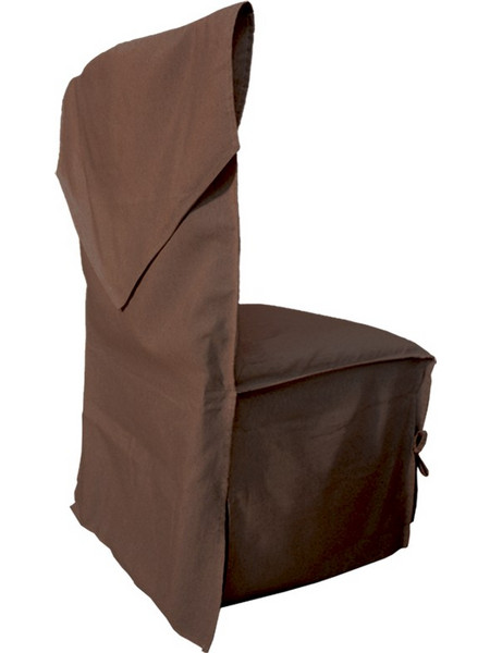 Σετ 6 Τεμ Καλύμματα Καρέκλας Λονέτα Palatex Brown 908