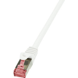 LogiLink S/FTP Cat.6 Καλώδιο Δικτύου Ethernet 0.5m White