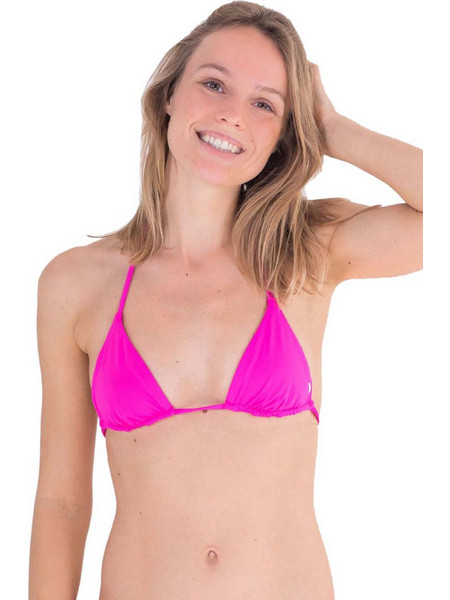Hurley Itsy Bitsy Bikini Top Τριγωνάκι Ροζ HT1016-675