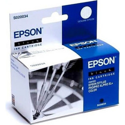 Epson S020034 Black Μελάνι Εκτυπωτή Inkjet C13S020034