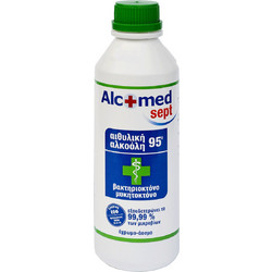 Alcofarm Alcomed Sept Ήπια Αιθυλική Αλκοόλη 95° 250ml