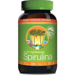 Nutrex Hawaii Pure Hawaiian Spirulina 500mg 200 Ταμπλέτες