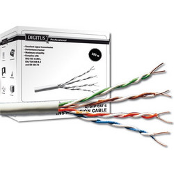 Digitus U/UTP Cat.6 Καλώδιο Δικτύου Ethernet 100m Purple DK-1613-VH-1