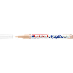EDDING ΜΑΡΚΑΔΟΡΟΣ ACRYLIC 1-2mm 5300 255 WARM BEIGE