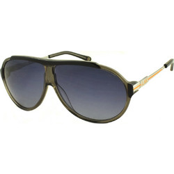 LAK 8011GY Ανδρικά Γυαλιά Ηλίου Aviator Μαύρα με Μαύρο Degradee Φακό