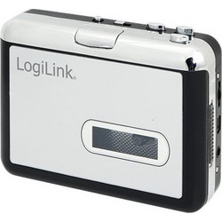 LogiLink Cassette Digitizer With USB Connector, Black/Silver (UA0156)