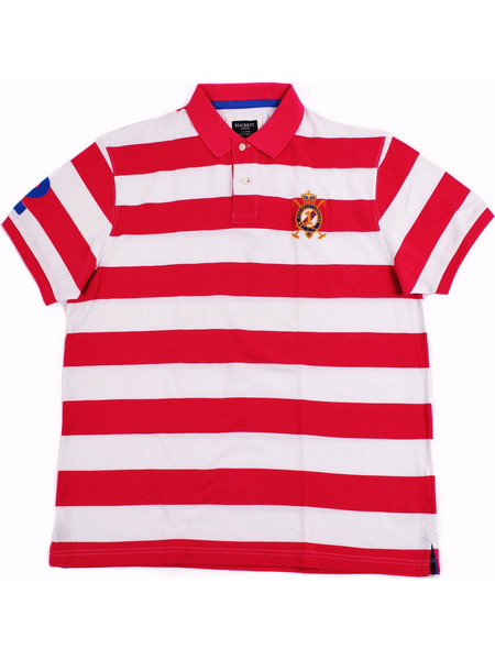 Hackett Μπλούζα Polo - HM560058 Pink/ White