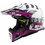 LS2 MX437 Evo XCode White / Violet Κράνος Μηχανής Motocross 1150gr