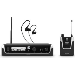 LD Systems U505 IEM HP In-Ear Monitoring System with Earphones - 584 - 608 MHz - LD SYSTEMS