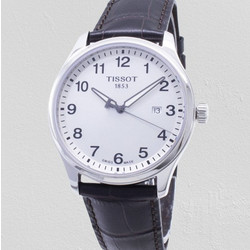 Tissot Ανδρικό Ρολόι με Καφέ Δερμάτινο Λουράκι T116.410.16.037.00