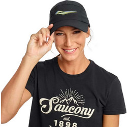 Saucony Outpace Καπέλο Jockey Υφασμάτινο Μαύρο SAU900013-BKGR