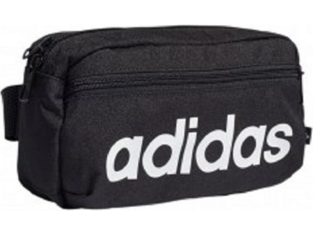 Adidas Unisex Linear Logo Τσαντάκι Μέσης Μαύρο GN1937