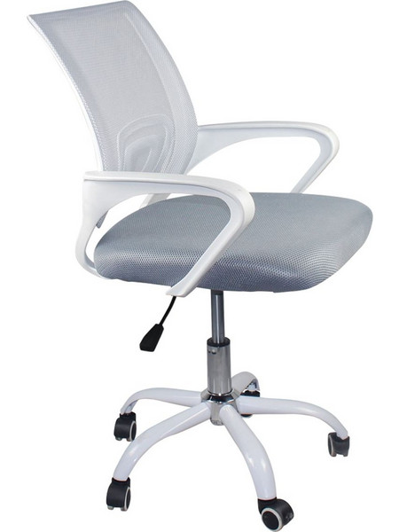 Woodwell BF2101 SC Καρέκλα Γραφείου με Στήριξη Μέσης Γκρι ΕΟ254,1SC