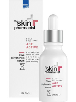 InterMed The Skin Pharmacist Age Active Olive Polyphenols Αντιγηραντικό Serum Προσώπου για Λάμψη 30ml