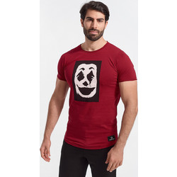 Ανδρικό T-Shirt Cotton4all JOKER Μπορντό - Μπορντώ