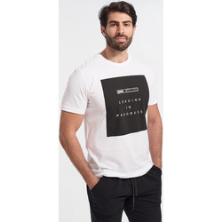 Ανδρικό T-Shirt Cotton4all Loading - Λευκό