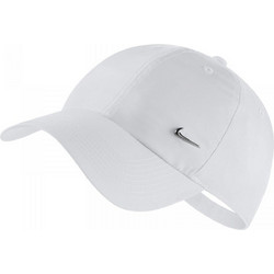 Nike Heritage 86 Καπέλο Jockey Υφασμάτινο Λευκό 943092-100