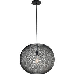 Fan Europe I-Esedra S50 Black Κρεμαστό Φωτιστικό Οροφής Ανάρτηση Μαύρο