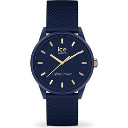 Ice Watch Ανδρικό Ρολόι Solar με Μπλε Καουτσούκ Λουράκι IC018743