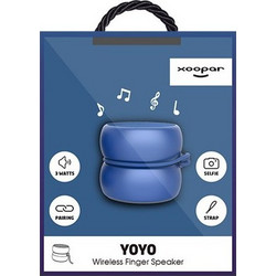 Xoopar Yoyo Ηχείο Bluetooth 3W Royal Blue