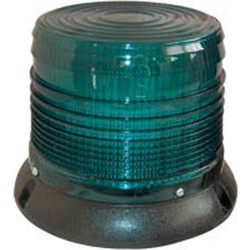 C-400 GREEN Μεσαίος φάρος LED 12V DC με 4 λειτουργίες Πράσινος 125x135mm