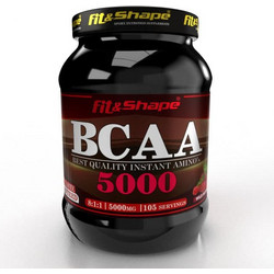 Fit & Shape BCAA 5000 Raspberry 750gr