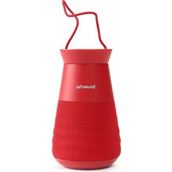 ArtSound Lighthouse Αδιάβροχο Ηχείο Bluetooth 6W Κόκκινο