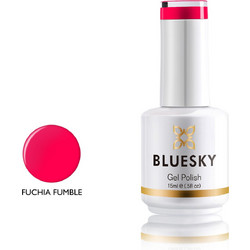 Bluesky Color UV Gel Fuchia Fuble Ημιμόνιμο Βερνίκι Νυχιών 15ml