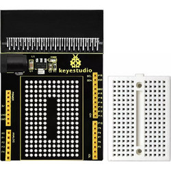 KEYESTUDIO Micro:bit prototyping shield V1 KS0292, με small breadboard