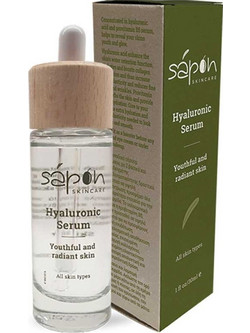 Sapon Hyaluronic Ενυδατικό Serum Προσώπου με Υαλουρονικό 30ml