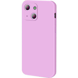 Bodycell Square Liquid Silicone Back Cover Light Violet (iPhone 6 / 6s)